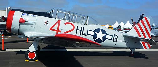 North American SNJ-4 Texan N86WW Sugarfoot, August 17, 2013